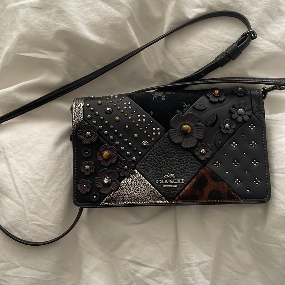 Coach clutch/crossbody Flower Purse